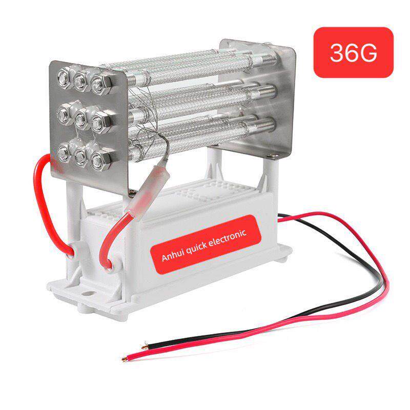 220V36G一体化臭氧发生器石英脱氧管臭氧消毒净化空气杀菌去除醛