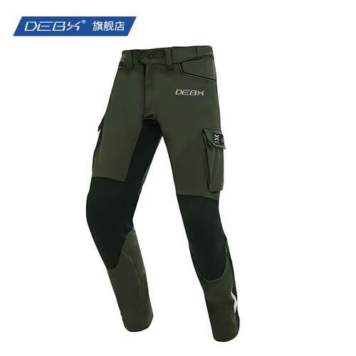 正品Debx Detos跟踪摩暖车骑行裤防水防流风羊毛衬里温暖秋托冬防