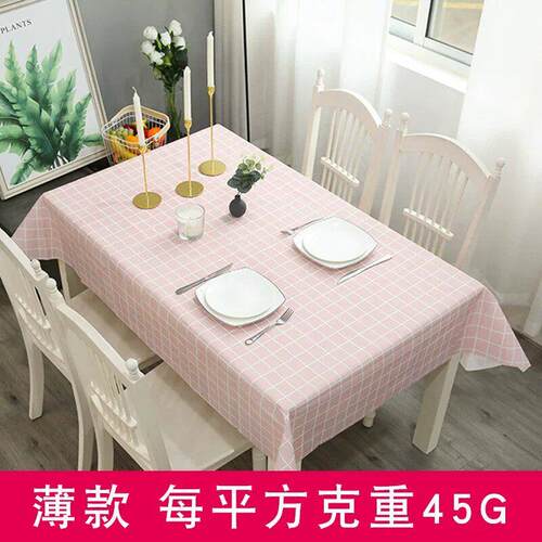 waterproof tablecloth plastic washable table cover mat big