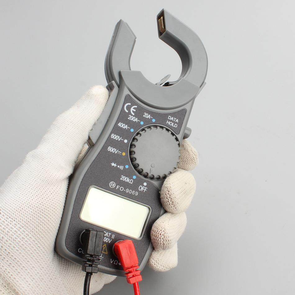 福冈工具钳型数显多用表FO-9069家用工厂电工电子测量维修工具