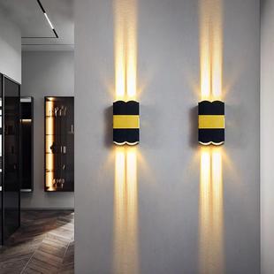 壁灯led户外防水双聚光打光直线光洗墙室外墙走廊过道IP65防水