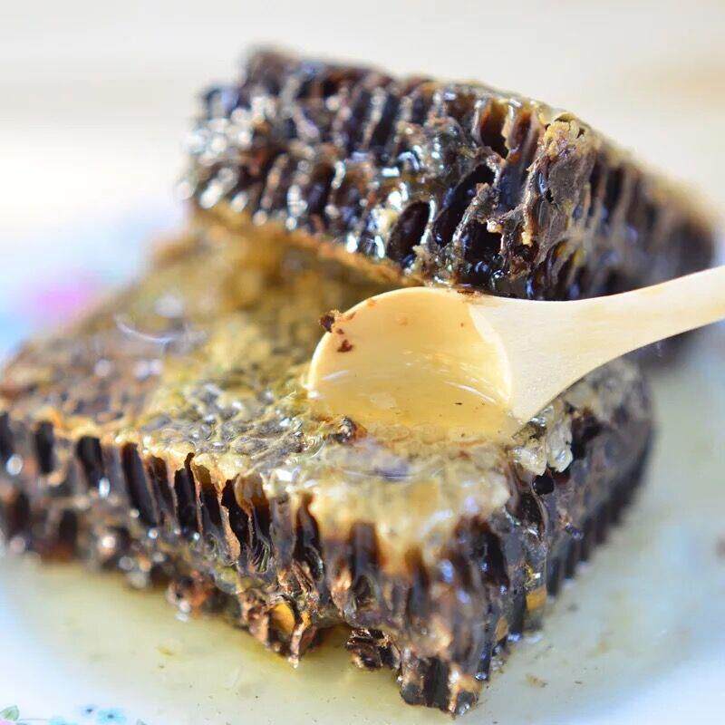 蜂巢蜜 蜂巢蜜自产农家蜂蜜 切割成熟老巢蜜500g盒装