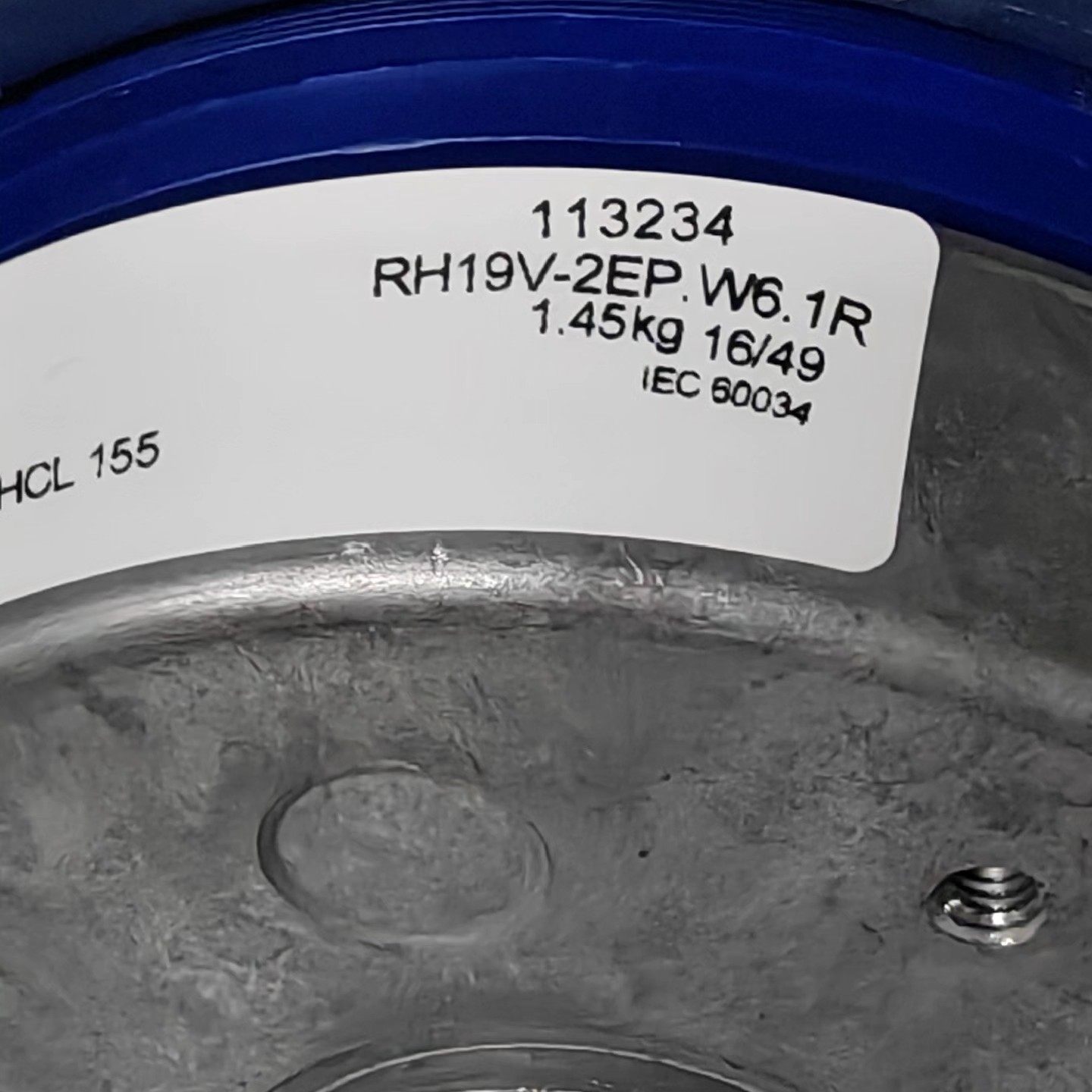 德国施乐百ZIEHL-ABEGG 离心风机 RH19V-2E