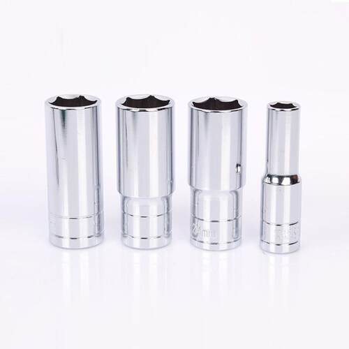 12.5方口加长电动扳手套筒套装 电泳款内六角风炮套筒头8-32mm