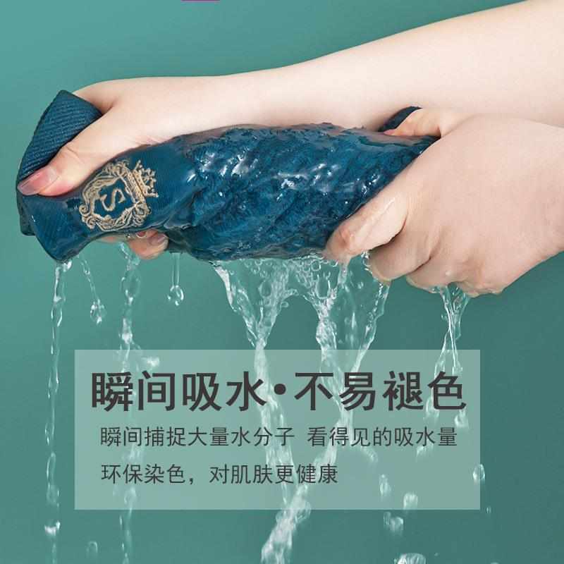 酒店加厚毛巾35*75浴巾70*140精梳棉32股可刺绣柔软超大家用 加大