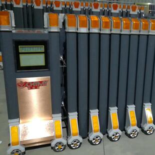 电动伸缩门铝材电动门电动大门