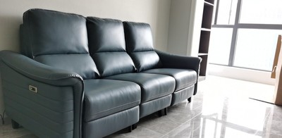 意式轻奢客厅电动功能舱真皮沙发怎么样？被坑前车之鉴感受揭秘