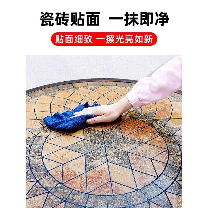 庭院露天户外花园露台防水组合铸铝茶桌别墅铁艺室外桌椅休闲阳台