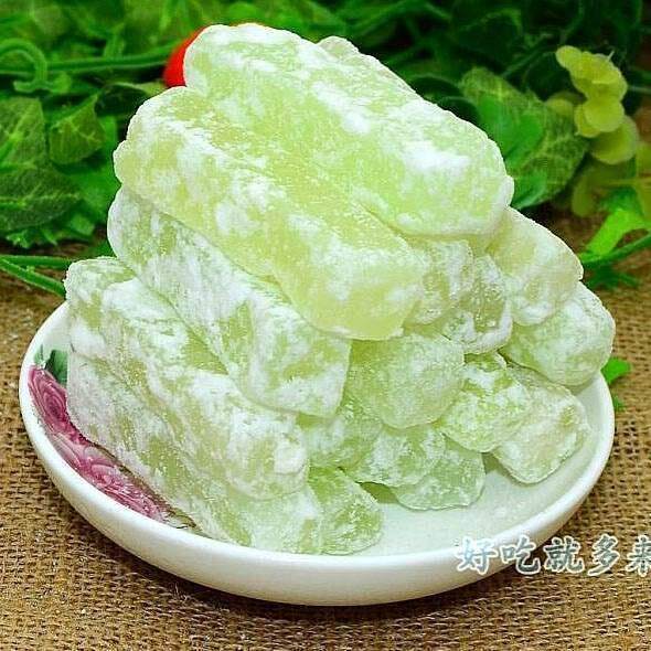 冬瓜糖斤福建冬瓜丁冬瓜条东瓜粒干 干冰粉料五仁月饼馅怀旧甜食