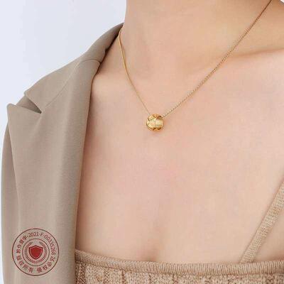 Wind niche design sense three-dimensional diamond pendant ne