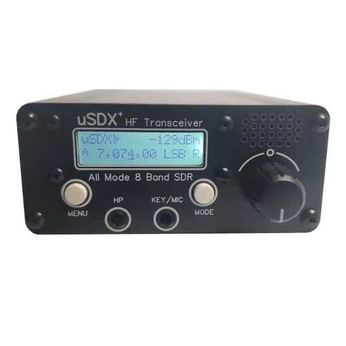 开源USDX+HF升级版高频无线电收发器8波段短波QRPSSB/CW