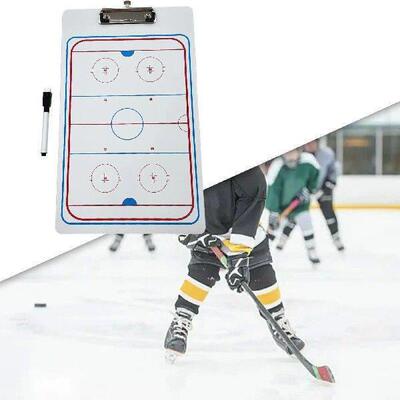 Hockey Coaching Boards Rewritable Training Tool Coaches