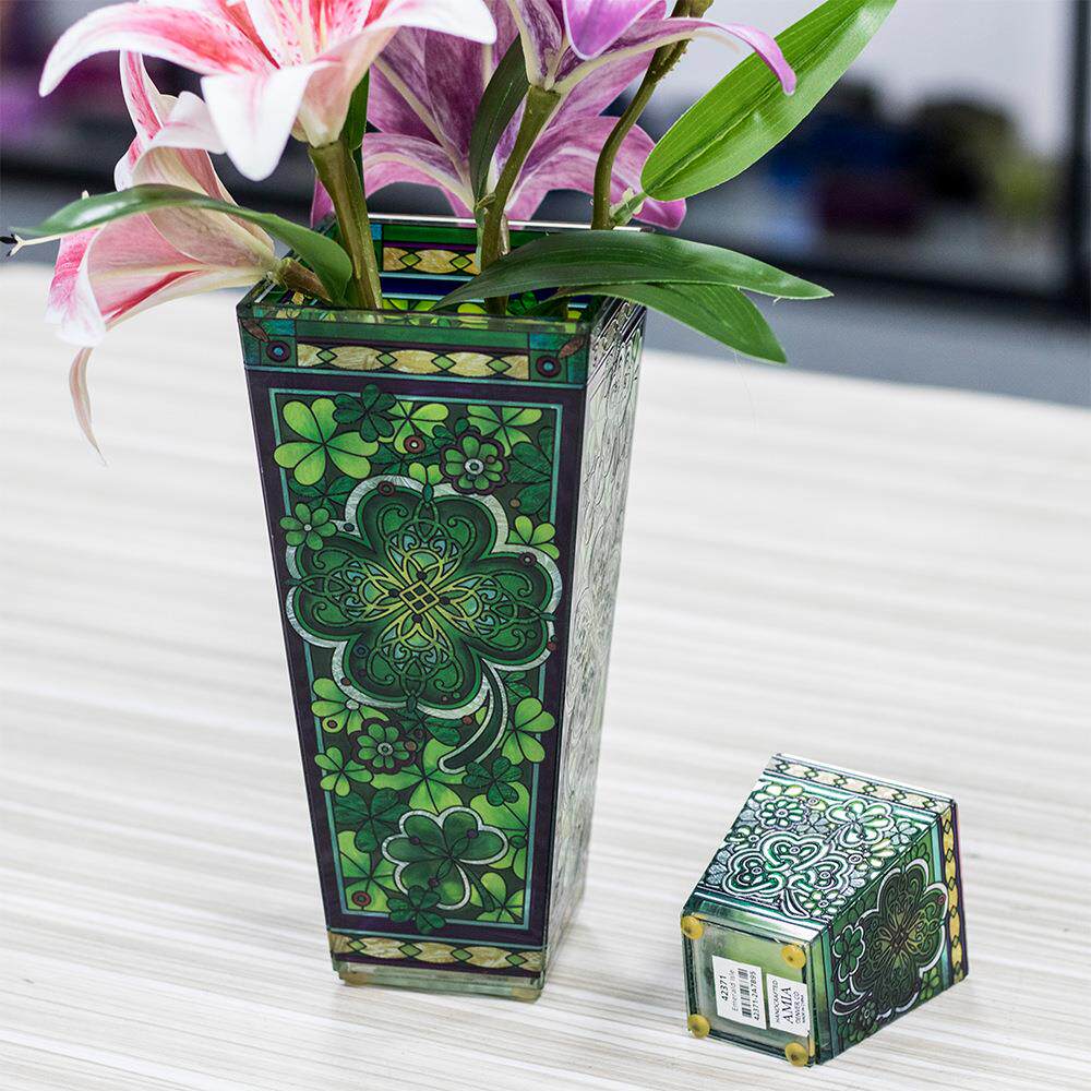 花花培亚马逊桌玻璃花酒瓶水培装瓶xsc-266饰花器面店客厅插花瓶