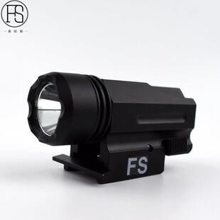 20mm轨道夹LED强光白光手战术下绿光 电战Xx100电筒1术00强光手电