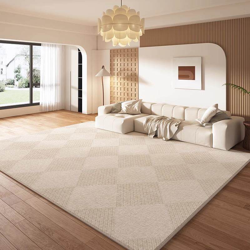 客厅地毯防污卧室房间圈绒防滑耐脏床边地垫大面积全铺沙发家居
