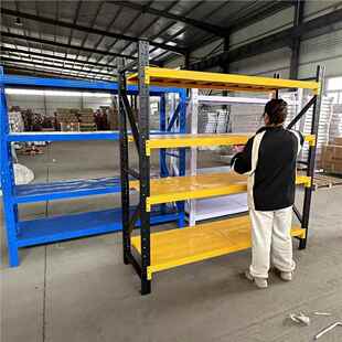 家轻用库房收纳储物置物架重型型仓库铁仓型储货架快递中展示架