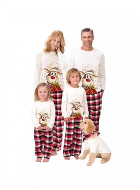 Printed long sleeved pajamas set for home wear, long-term