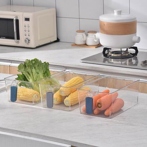 Drawer-type Freshness Box with Handle, Refrigerator Storage