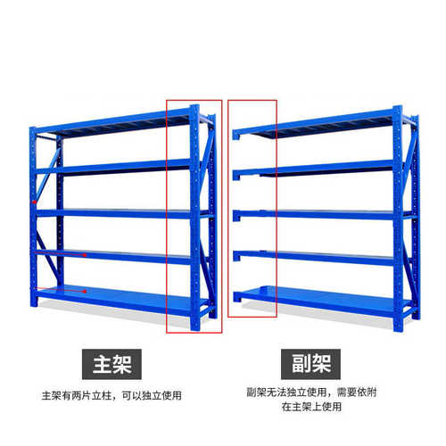 五层中型仓储货架子快递架子仓库库房家用置物架储物架储藏室货架