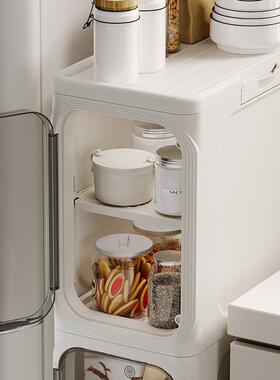 0c2m缝置物架窄尺寸卫生间储浴夹室XN-8003物柜厨房杂物窄缝收纳