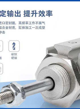 SMC型/CJP2系列/针型迷你气缸/脚架型/CJP2L/CDJP2L/6/10/15/16/