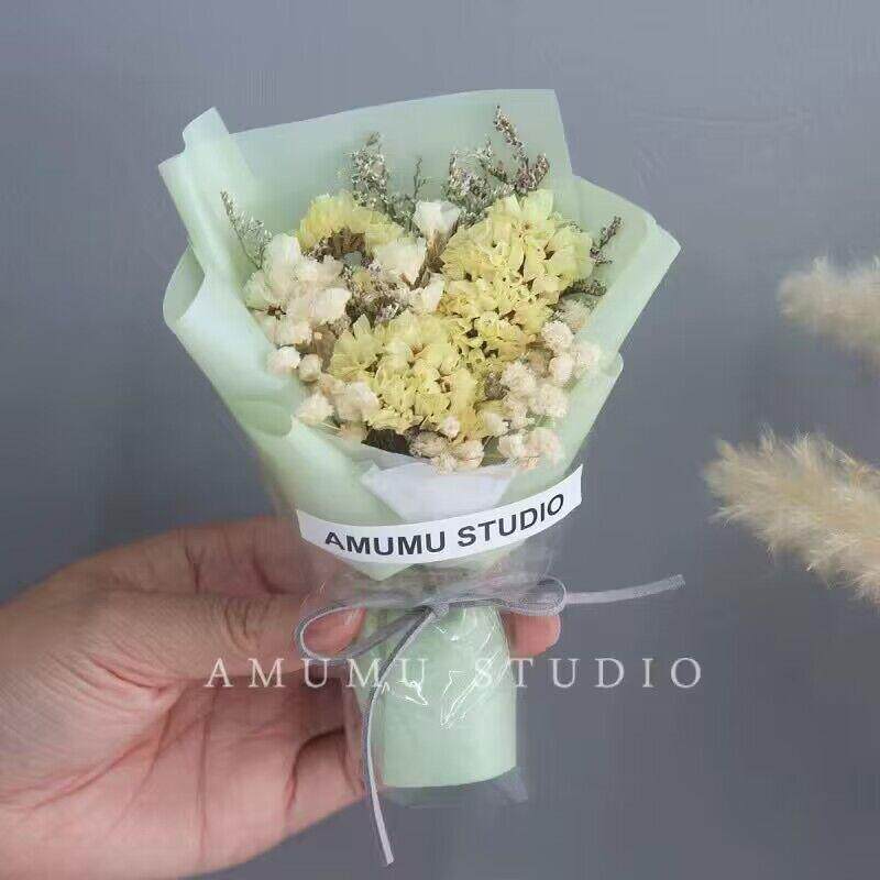 车载中控花束车载花摆件花车见面水香花饰新车精美迷你口袋花束