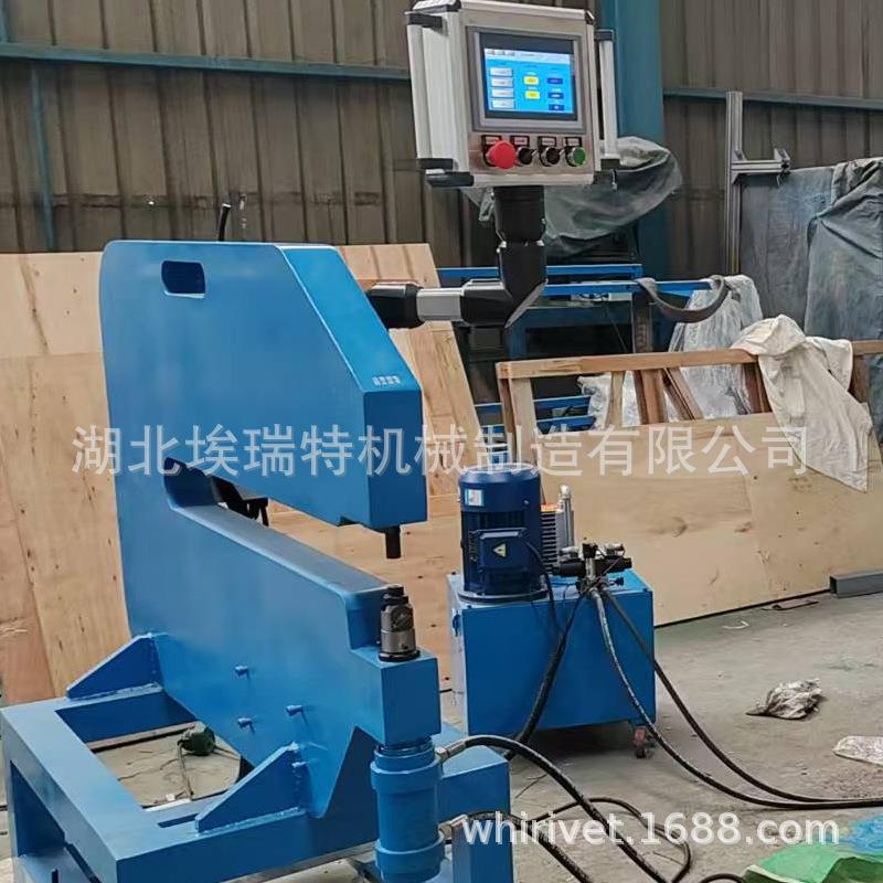 埃瑞特标志牌自动铆钉机厂家,标牌自动铆钉机,气动液压单双头可