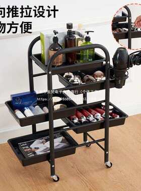 移动车小推车抽屉式工车美发工具柜小推车理发店工具柜其它塑料