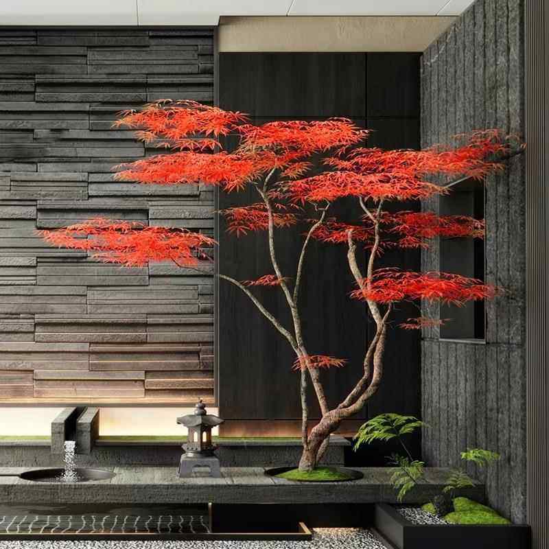 仿真鸡爪槭假树红枫景观绿植造景橱窗商场茶室橱窗植物装饰套装,节庆用品/礼品,装扮布置套餐,淘宝优惠券,粉丝福利购,淘宝优惠卷