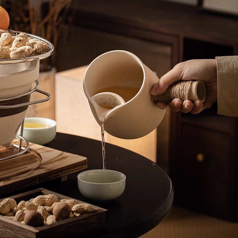 罐罐茶围炉煮茶家用旅行煮茶器户外碳烤炉公司团建露营烧烤架套装