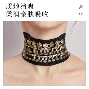 黄金胶原蛋白颈膜贴提拉紧致抗皱淡化颈纹颈部脖子面膜补水保湿女