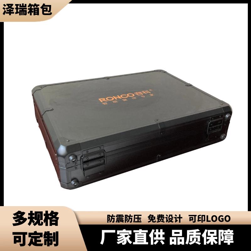新款直销铝合金箱子定做美发师工具箱设备门窗展会箱拉杆收纳工具