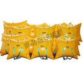 厂家供应方形枕型助浮气囊 橡胶船用上下打捞漂浮用气囊