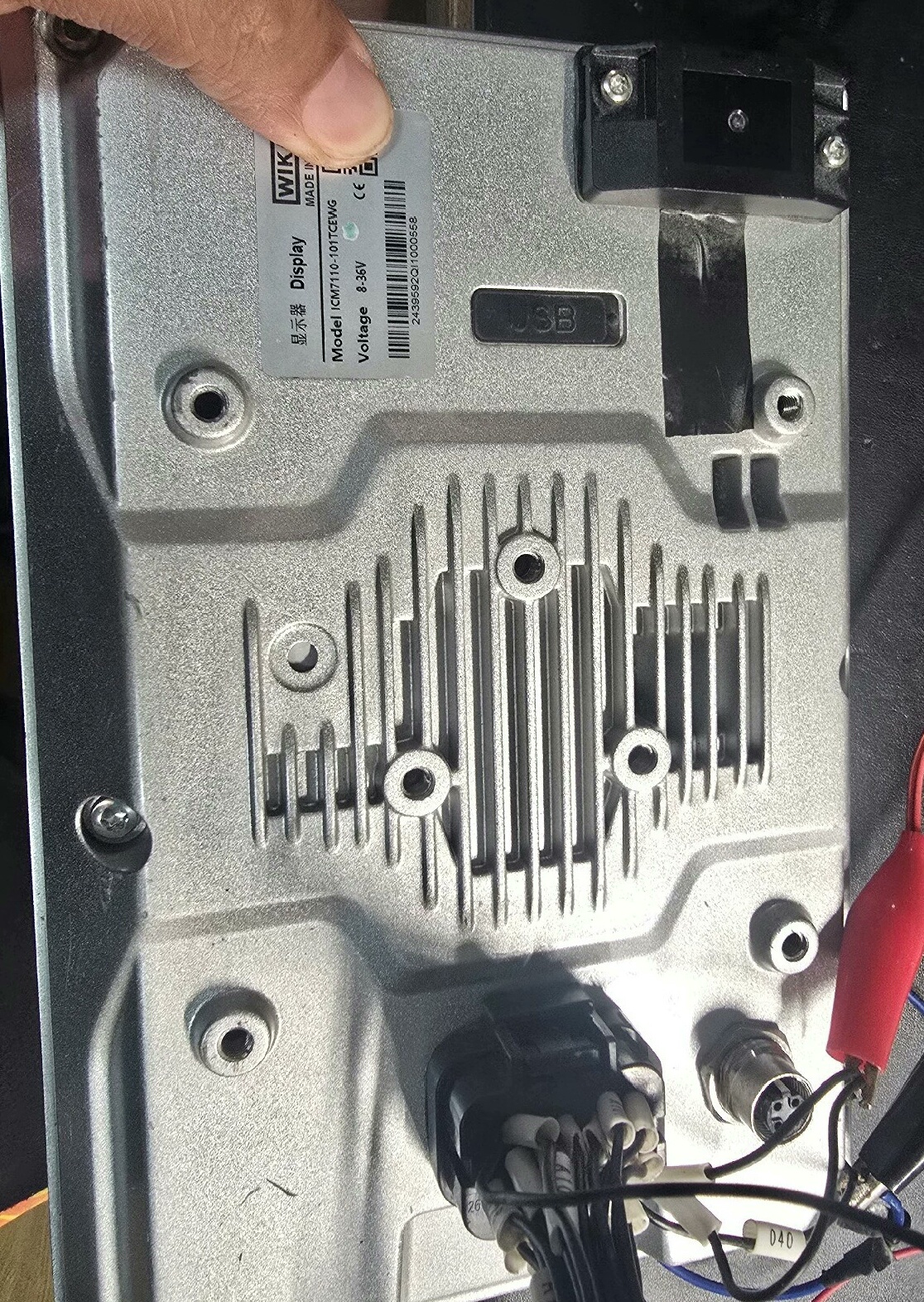 威卡ICM7110显示器。