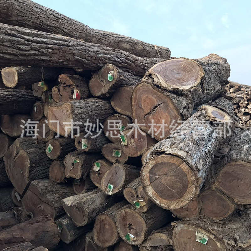 厂家供应 防腐 南美白酸枝 原木实木板材 张家港木材 批发