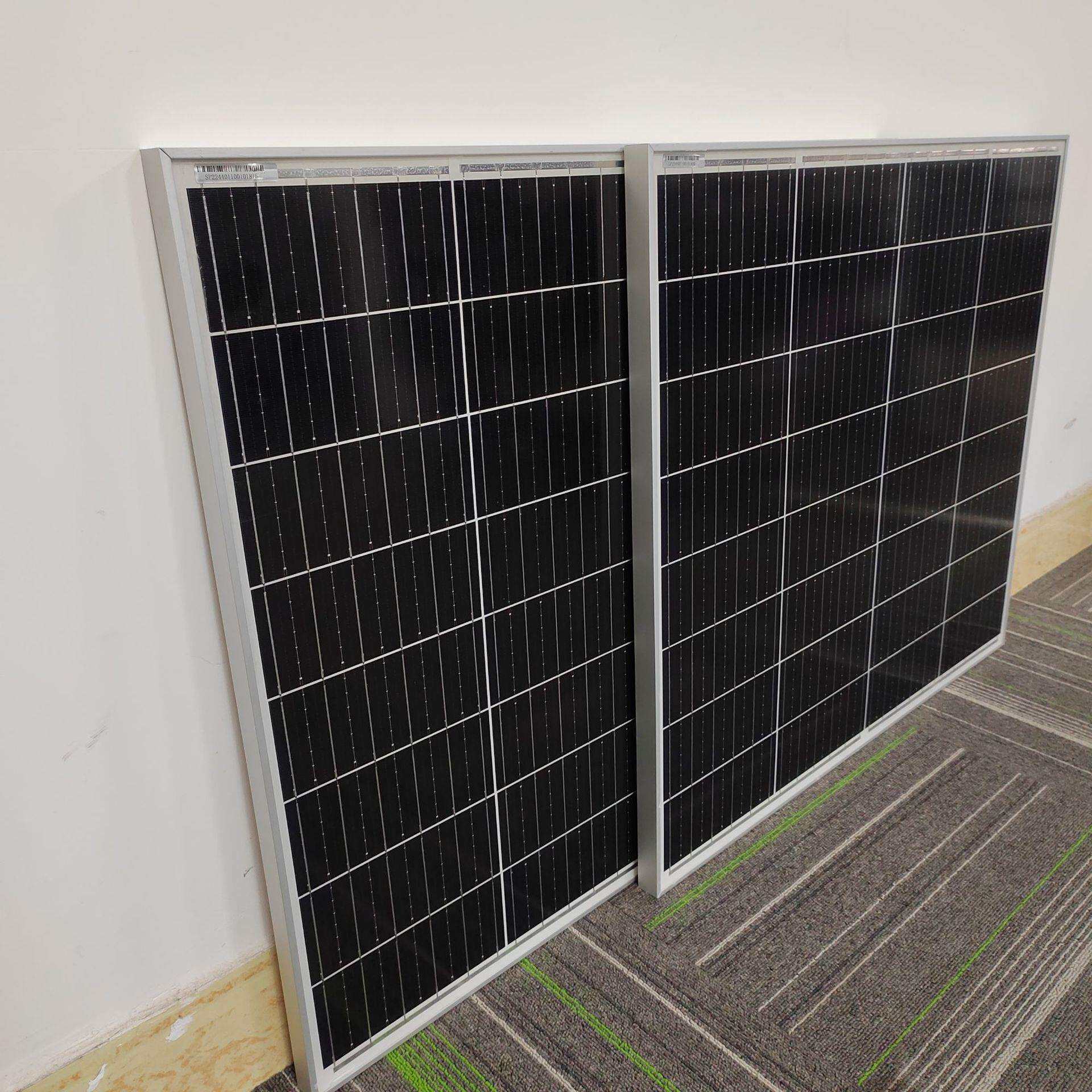 80W/100W单晶硅太阳能板电池板光伏组件发电板solar panels