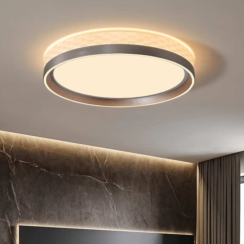 现代极简客厅吸顶灯高端大厅餐厅卧室主灯创意简约全屋护眼灯具