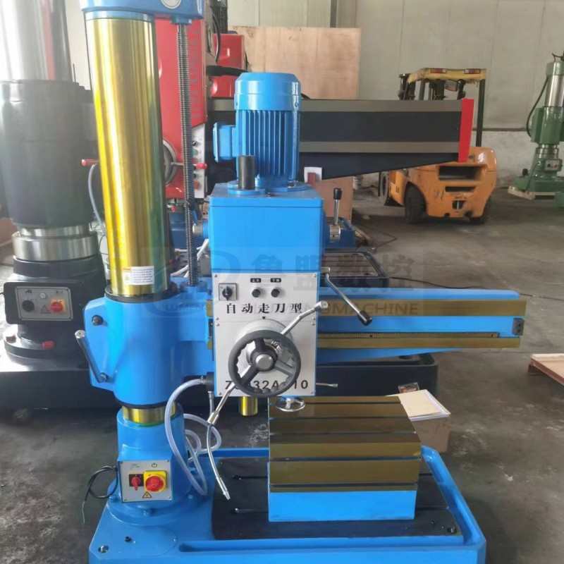 鲁盟供应 z3032x10摇臂钻床 自动进刀型 z3032摇臂钻床 纯铜电机