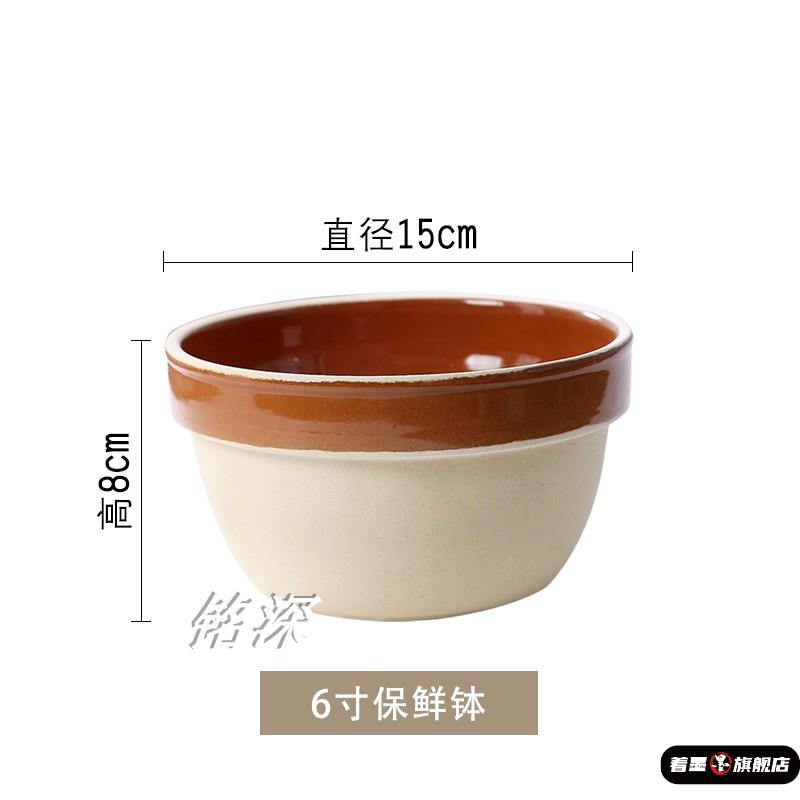 沙碗家用蒸米饭专用碗紫砂古碗老式粗土砂碗