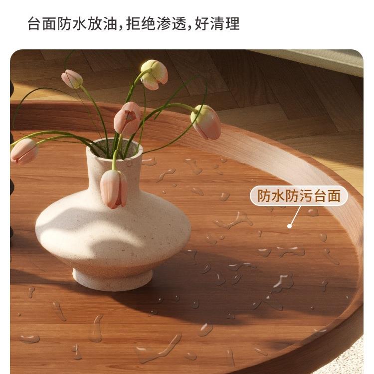 小茶几沙发边几边柜圆桌子简易家用移动床头桌小户型木桌迷你sω
