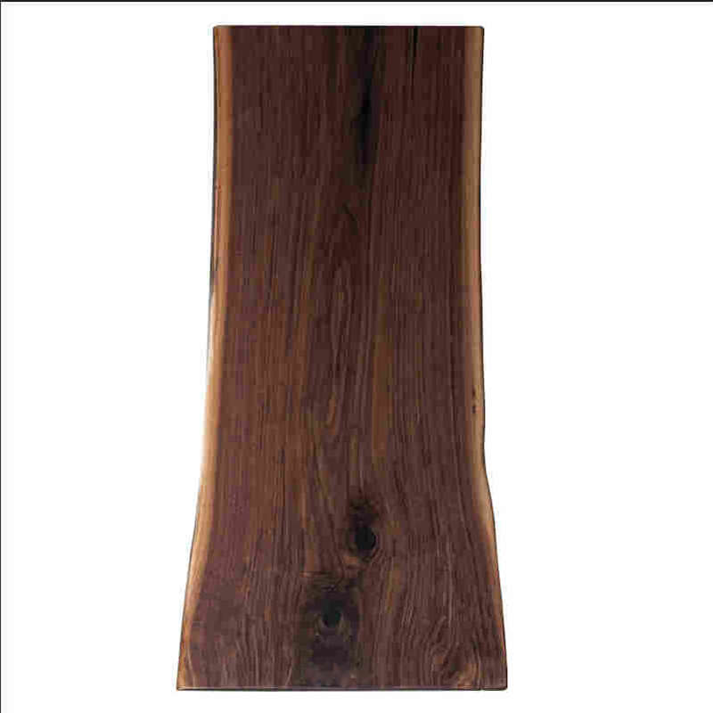 胡桃木大板北美黑胡桃木茶桌实木茶台原木整板简约餐桌茶板自然边