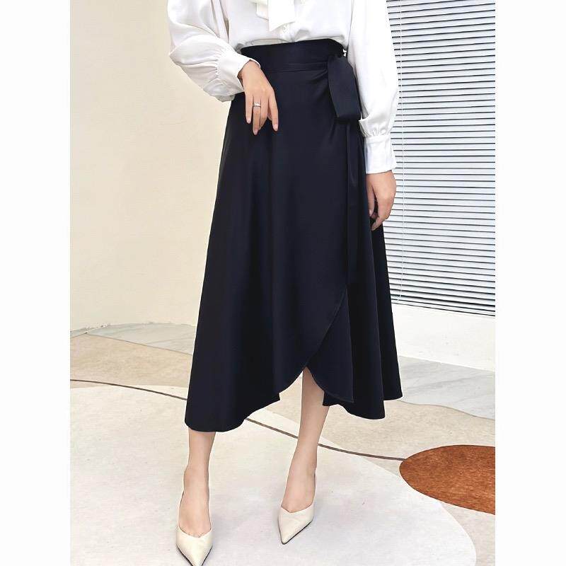 衣依裁剪图纸样972款高腰一片式裹裙服装样板女缝纫设计图DIY1:1