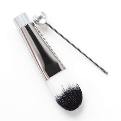 5 DIY metal handle beaded makeup brush suit blush brush loos