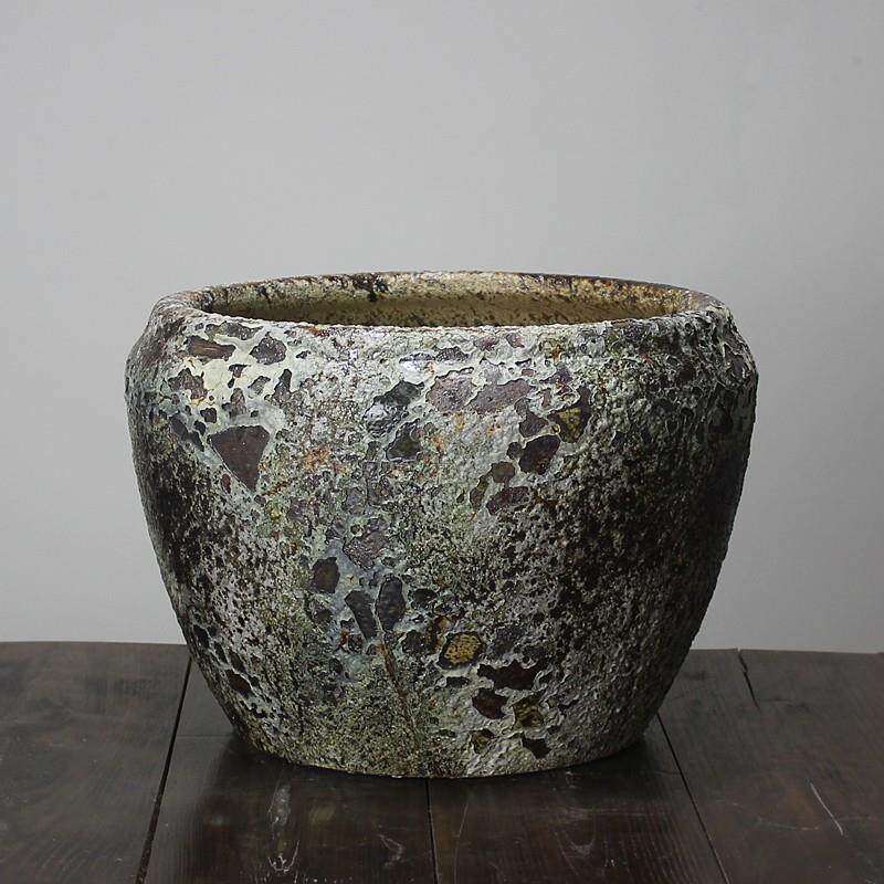 正品景德镇陶缸瓷鱼莲花盆大鲤缸房庭院花园锦装饰花盆古植树