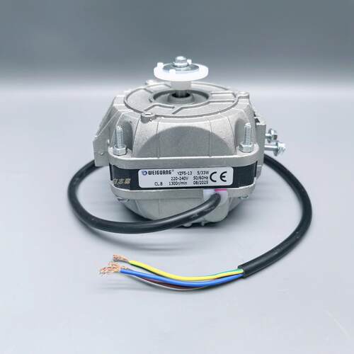 YZF 5-13 33W冰柜风扇微光罩极电机冰箱散热马达雪柜40W/70W/73W