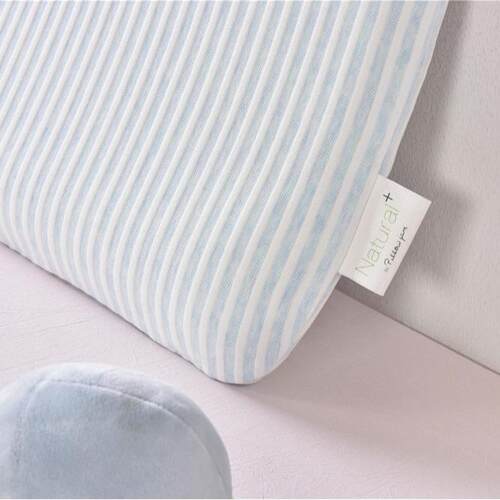 全棉儿W-PJ童幼儿眠护颈枕芯织棉宝柔宝软舒睡适中枕针低枕30x50c