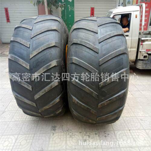 厂家直供66x43.00-25 震源勘探车 宽基沙漠防陷轮胎可配钢圈