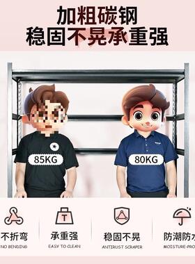 帽衣柜衣用架货架防尘帘开放式衣间卧简室易角钢家落地多层100081