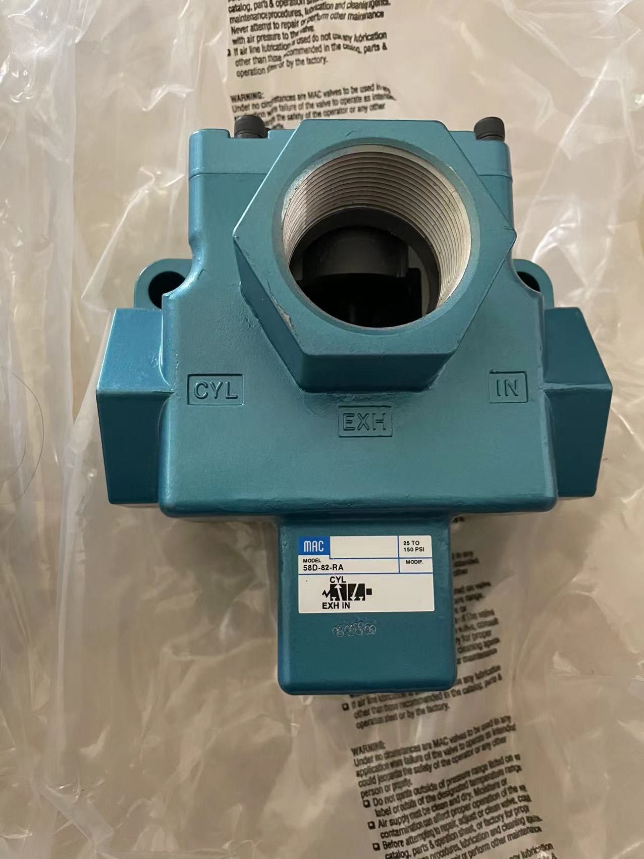 美国MAC电磁阀全新58D-82-RA/81/51/52/5