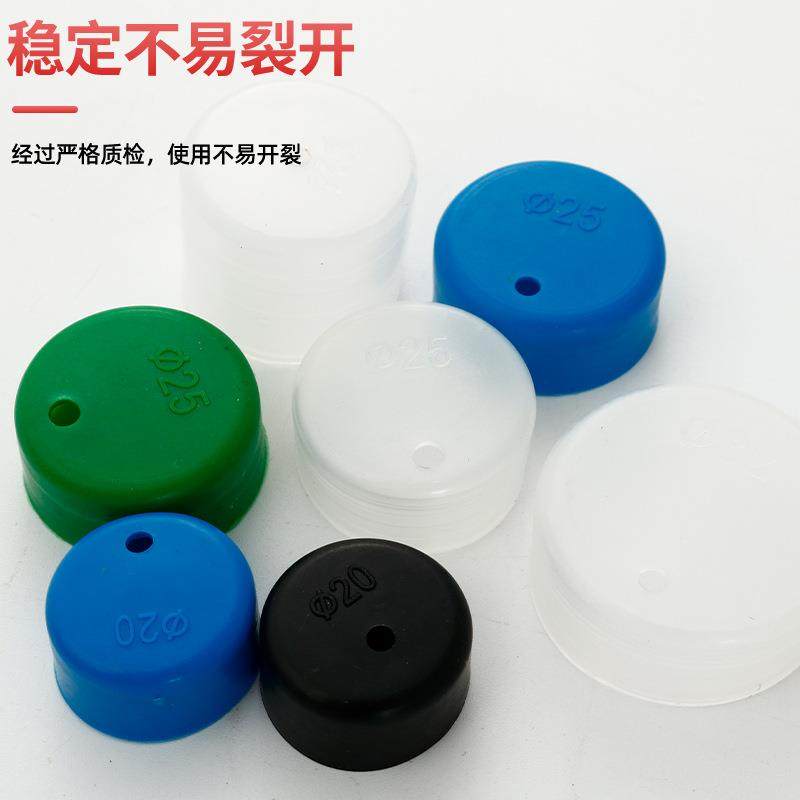 PPR管帽件塑料管子套水暖管配件NPGRPP塑料管帽防尘盖帽